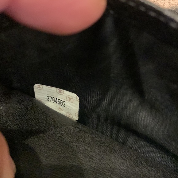 🦄🖤 CHANEL RARE Vintage “3 Series” Secret Wallet Chain WOC Leather Gold HW Bag - Picture 9 of 16